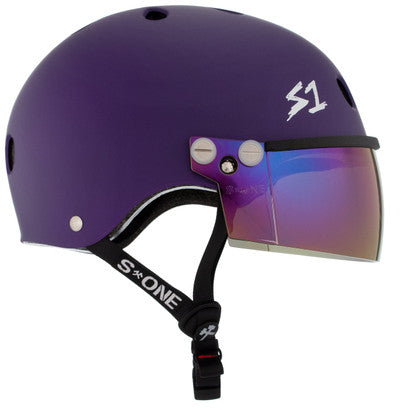 S1 Lifer Visor Helmet - Gen 2 - Purple Matte