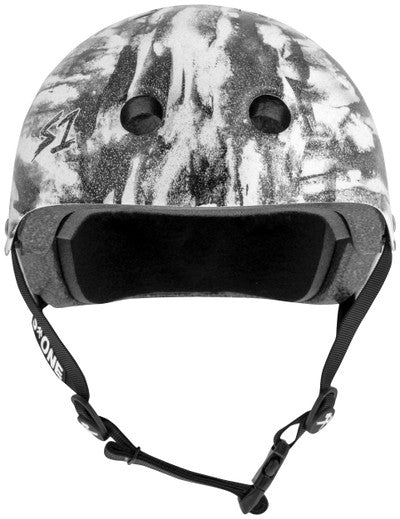 S1 Lifer Helmet - Black White Glitter - Bomba Hache Collab