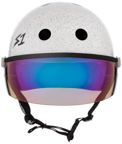 S1 Lifer Visor Helmet - Gen 2 - White Gloss Glitter