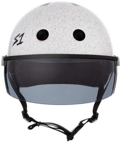 S1 Lifer Visor Helmet - Gen 2 - White Gloss Glitter