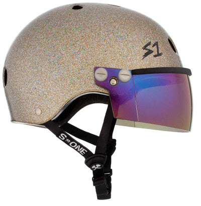 S1 Lifer Visor Helmet - Gen 2 - Gold Gloss Glitter