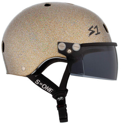 S1 Lifer Visor Helmet - Gen 2 - Gold Gloss Glitter