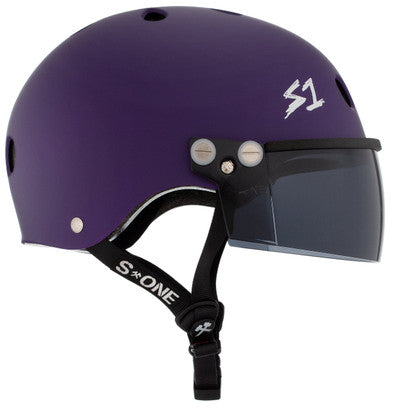 S1 Lifer Visor Helmet - Gen 2 -  Purple Matte