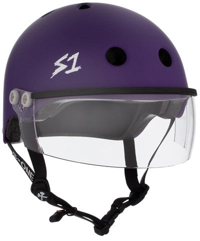 S1 Lifer Visor Helmet - Gen 2 -  Purple Matte