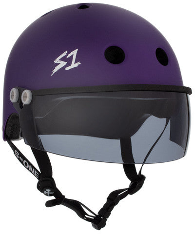 S1 Lifer Visor Helmet - Gen 2 -  Purple Matte