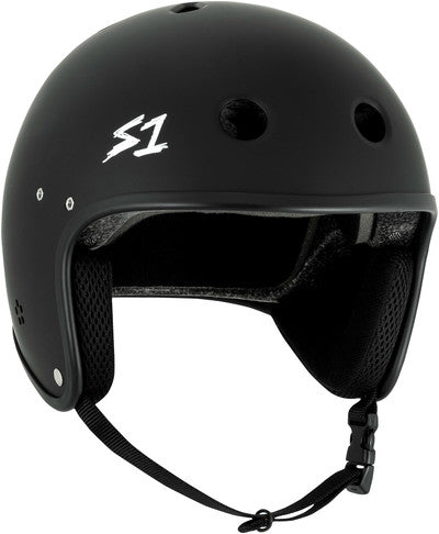 S1 Retro Lifer E-Helmet  - Black Matte